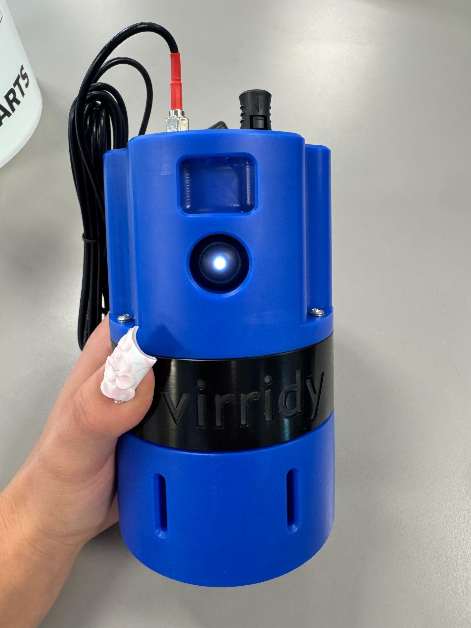 Sensor powered ON with LED on